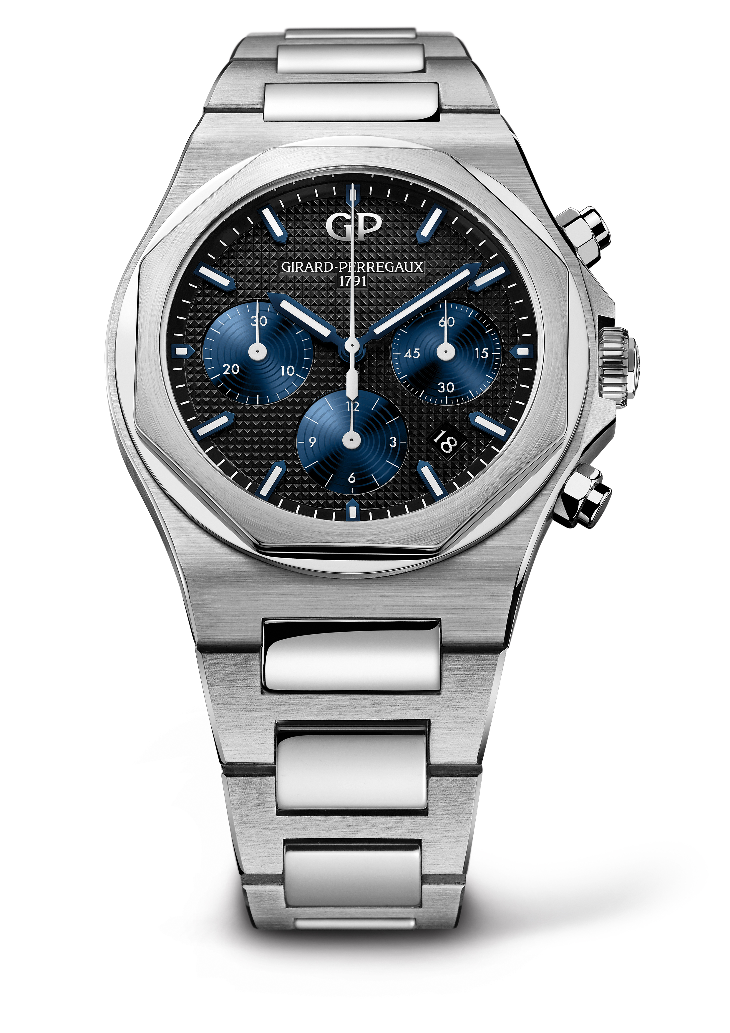 SIHH 2018 Girard Perregaux Laureato Chronograph Mercury