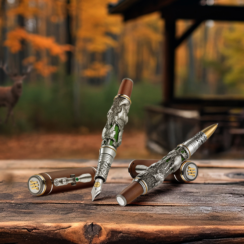 Пишущие инструменты Montegrappa Wildlife созданы специально для Mercury и эксклюзивно представлена на российском рынке