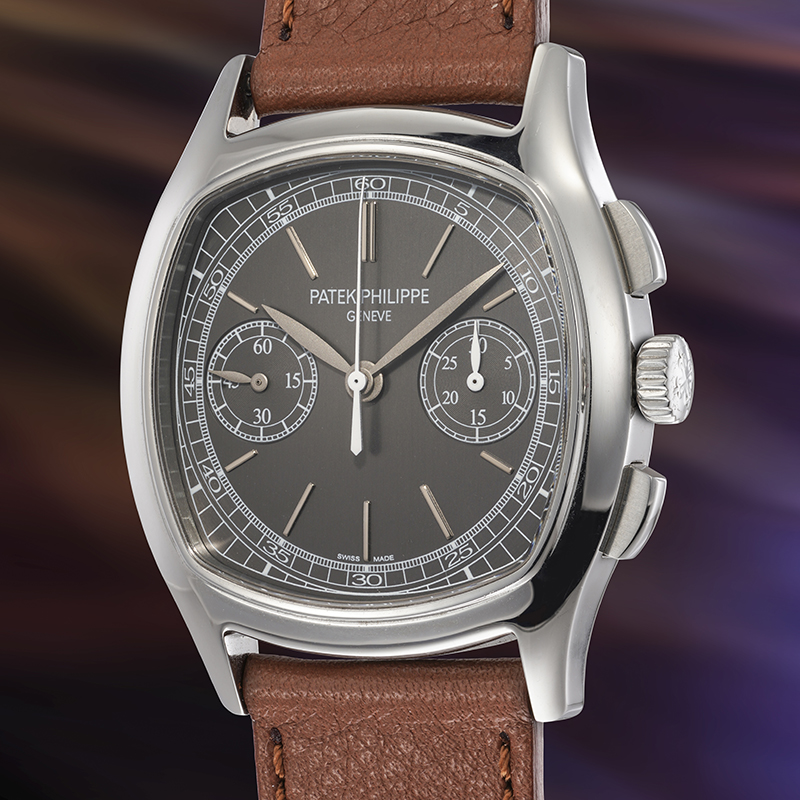 Хронограф Patek Philippe Ref. 3670A-001 в 37 мм корпусе из стали