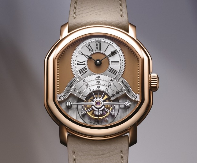  Часы Daniel Roth Tourbillon Souscription в 35.5 x 38.6 мм корпусе из желтого золота 