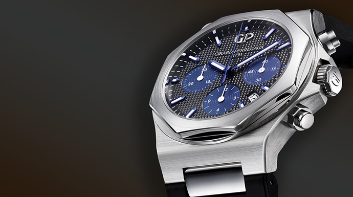 SIHH 2018 Girard Perregaux Laureato Chronograph Mercury