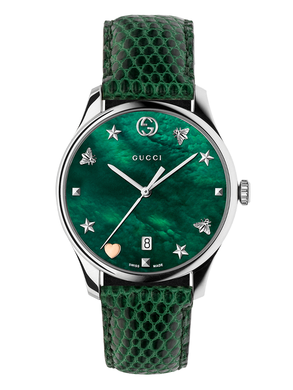 Chasy G Timeless Gucci G Timeless Ya1264046 36 Mm Stal Kalendar Lunnyh Faz Mercury