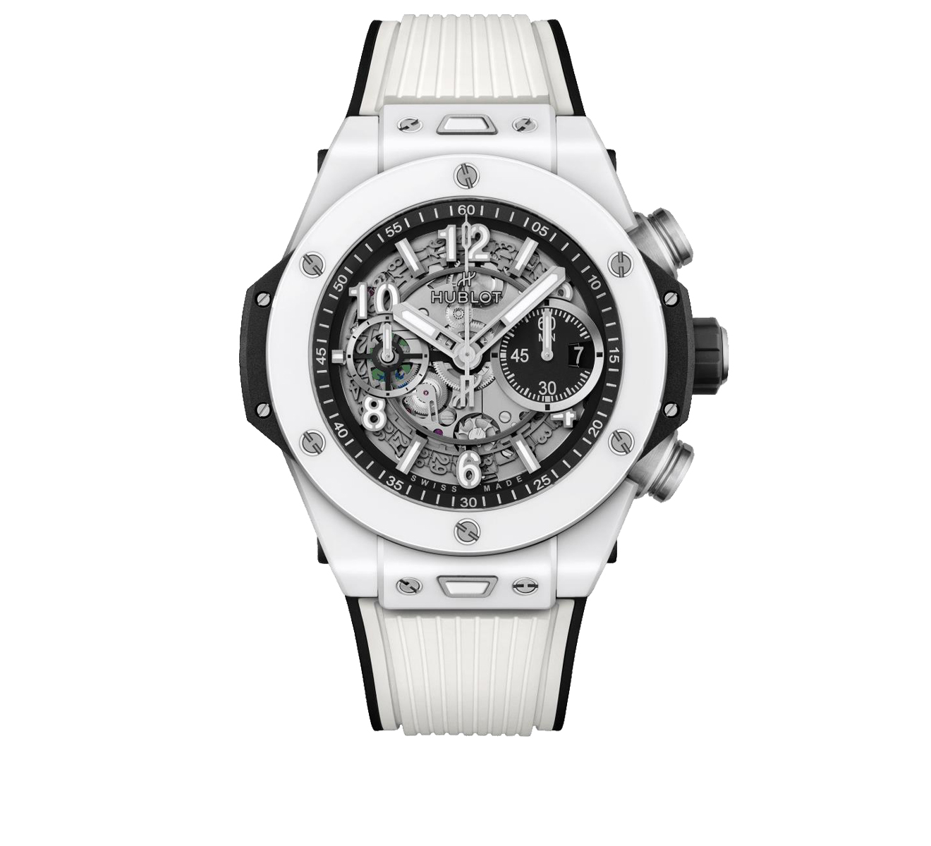 Часы Unico White Ceramic HUBLOT Big Bang 421.HX.1170.RX - фото 1 – Mercury