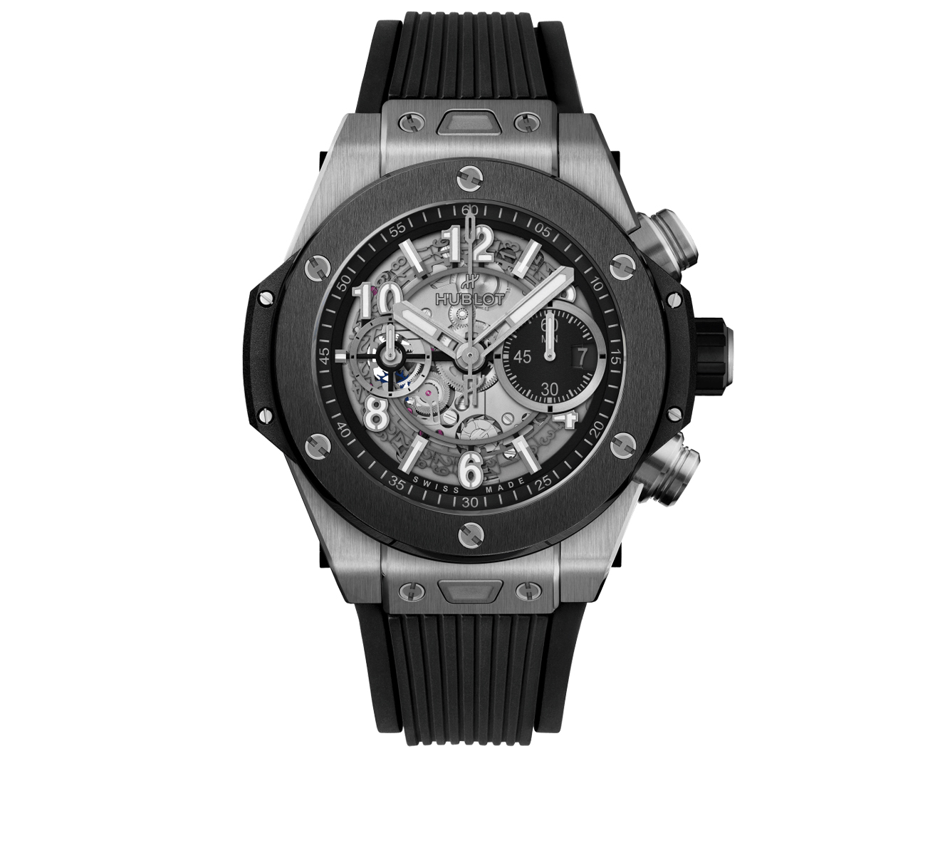 Часы Unico Titanium Ceramic HUBLOT Big Bang 421.NM.1170.RX - фото 1 – Mercury