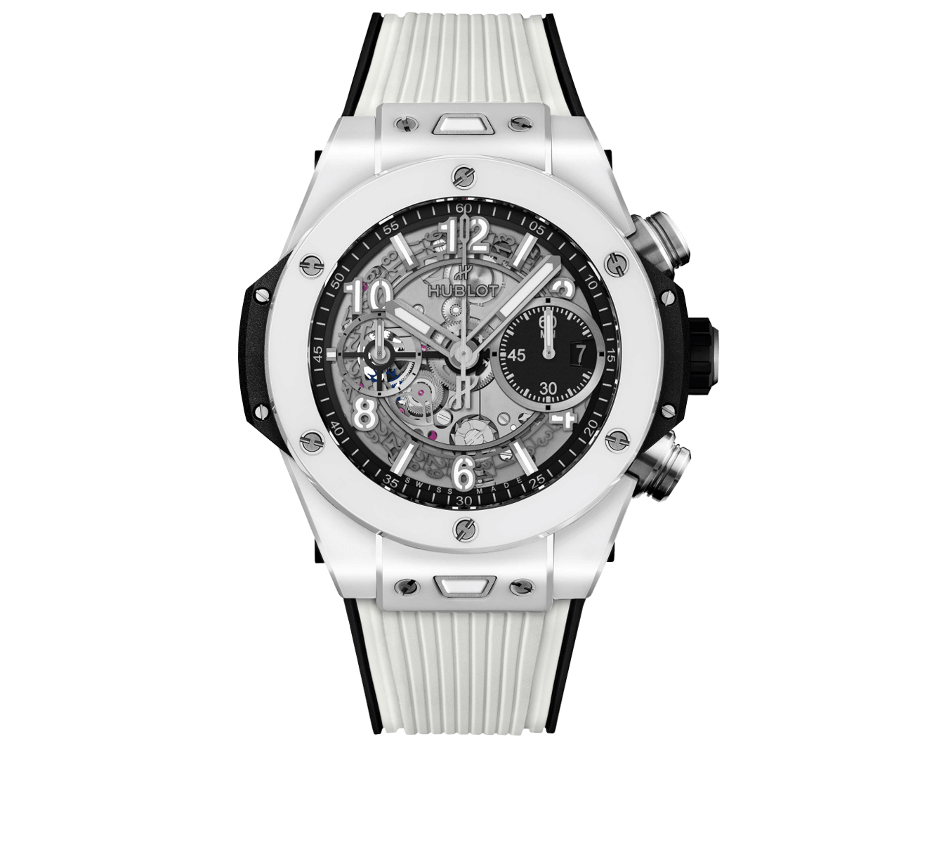 Часы Unico White Ceramic HUBLOT Big Bang 441.HX.1171.RX - фото 1 – Mercury