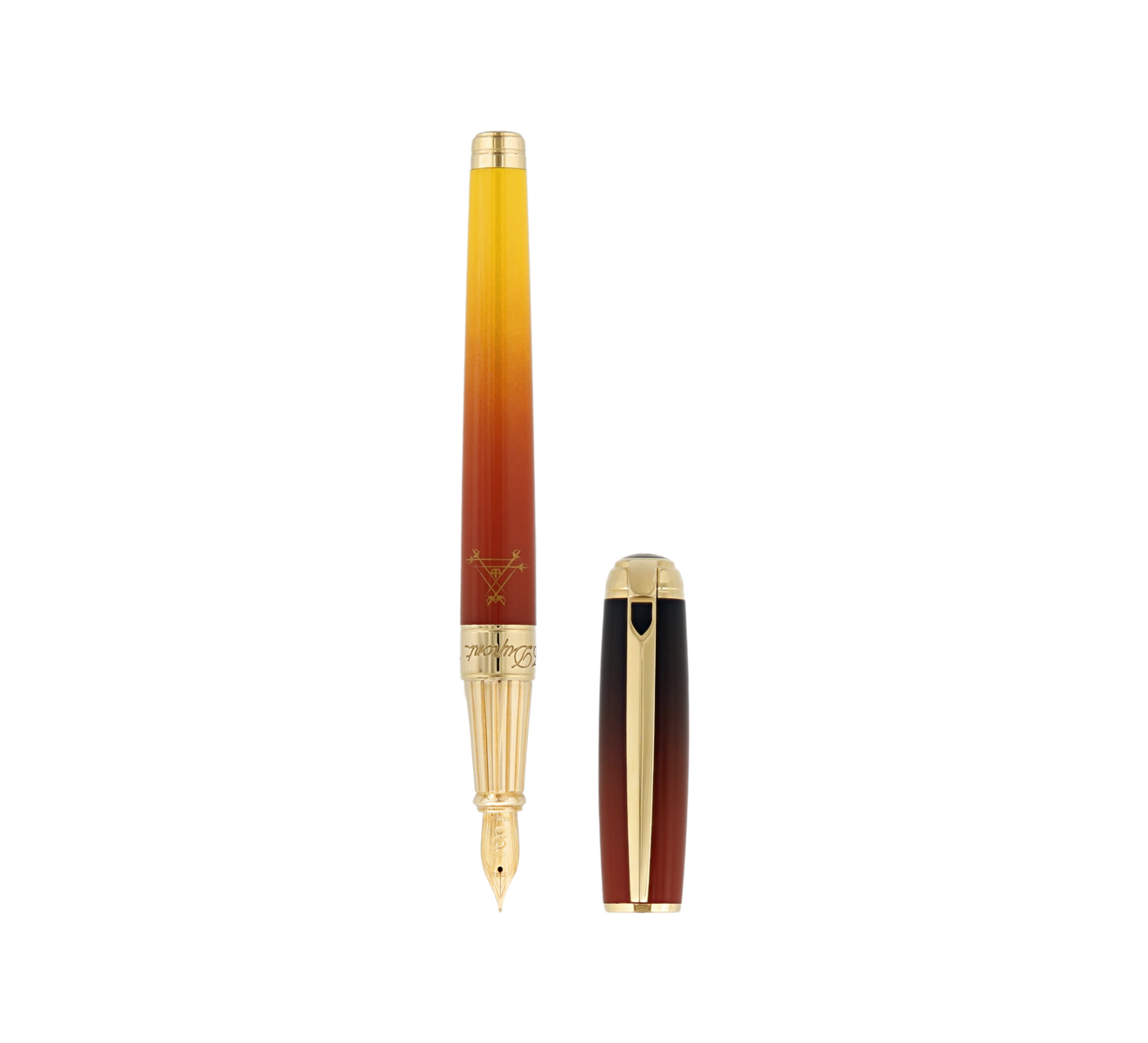 Перьевая ручка S.T. Dupont Montecristo 410136L - фото 1 – Mercury
