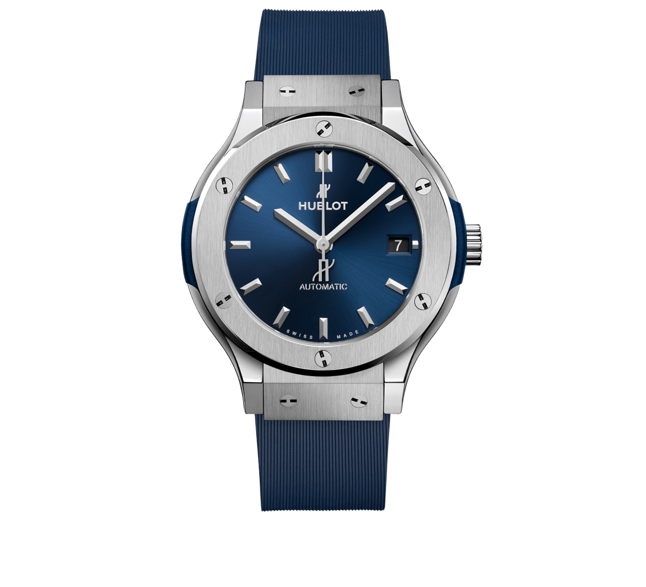 Часы Titanium Blue HUBLOT Classic Fusion 565.NX.7170.RX - фото 1 – Mercury