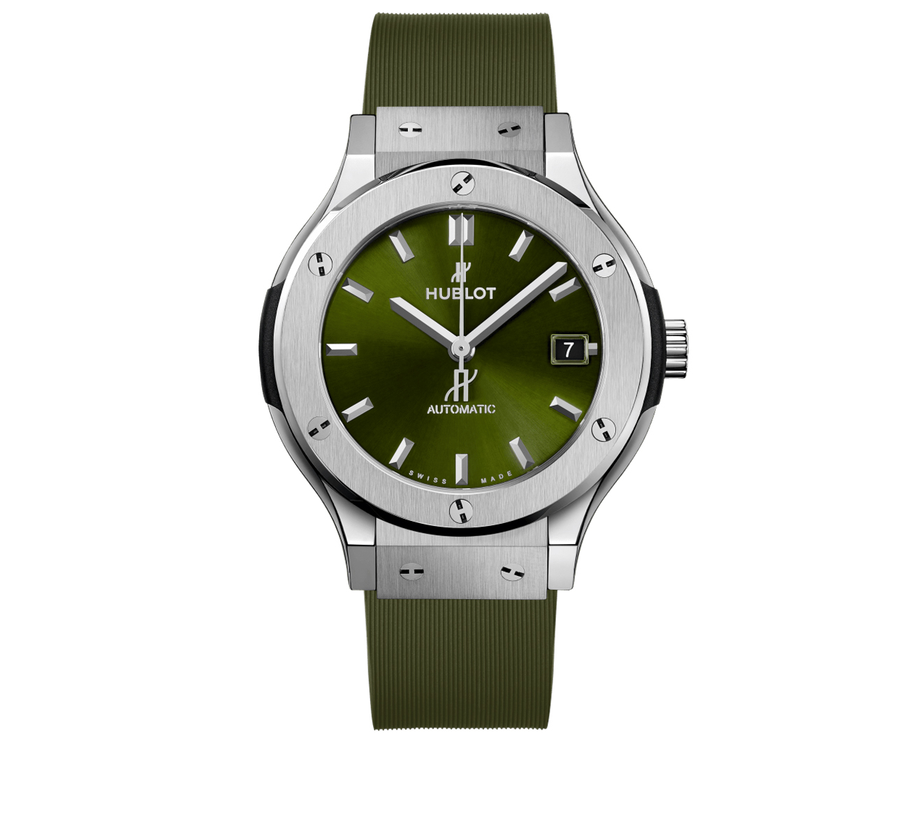 Часы Titanium Green HUBLOT Classic Fusion 565.NX.8970.RX - фото 1 – Mercury