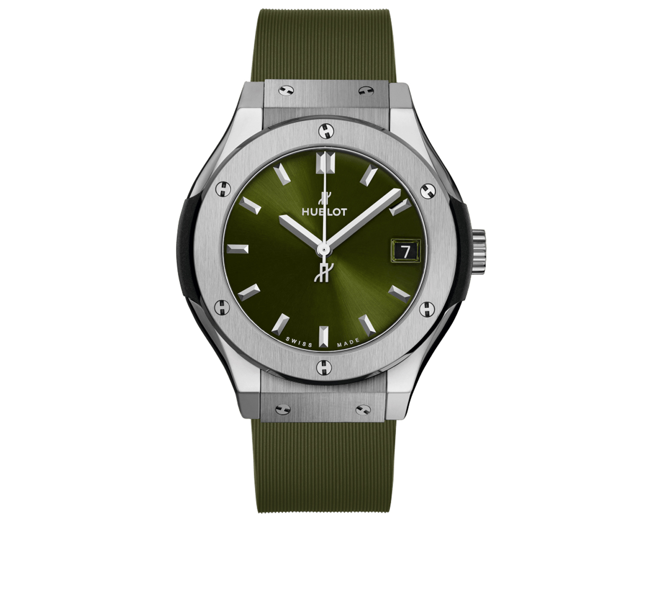 Часы Titanium Green HUBLOT Classic Fusion 581.NX.8970.RX - фото 1 – Mercury