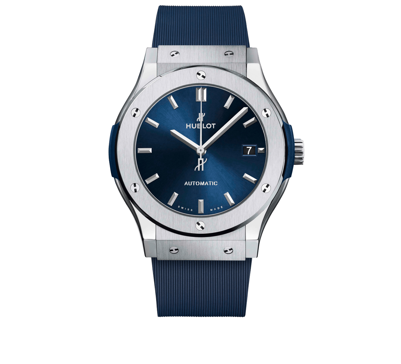 Часы Titanium Blue HUBLOT Classic Fusion 511.NX.7170.RX - фото 1 – Mercury