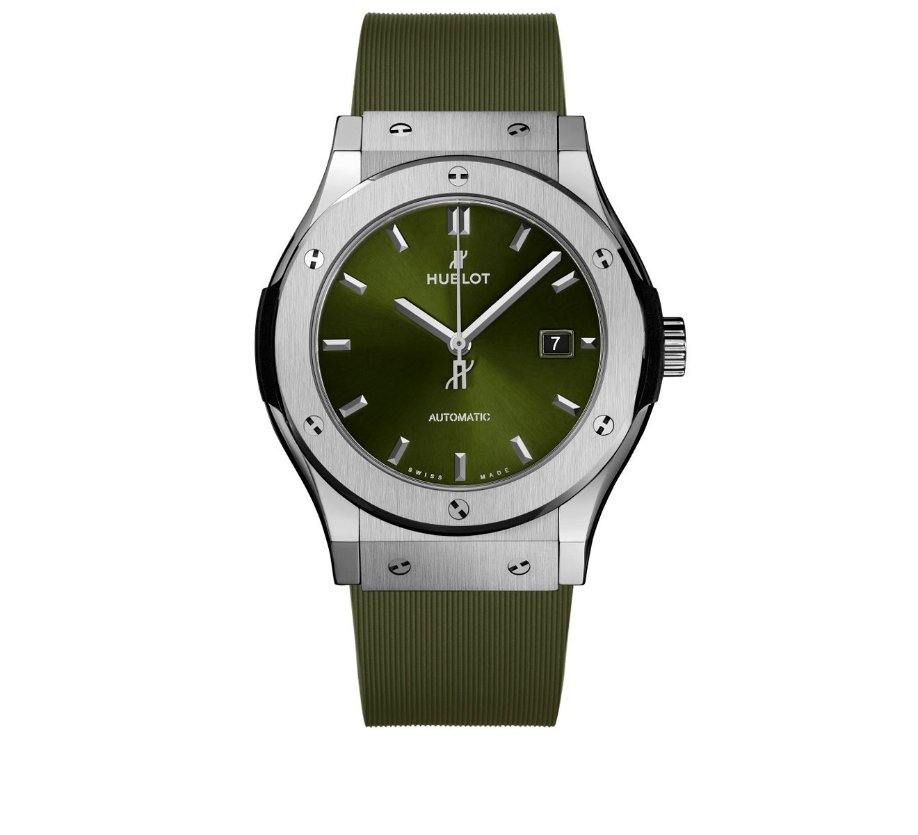 Часы Titanium Green HUBLOT Classic Fusion 542.NX.8970.RX - фото 1 – Mercury