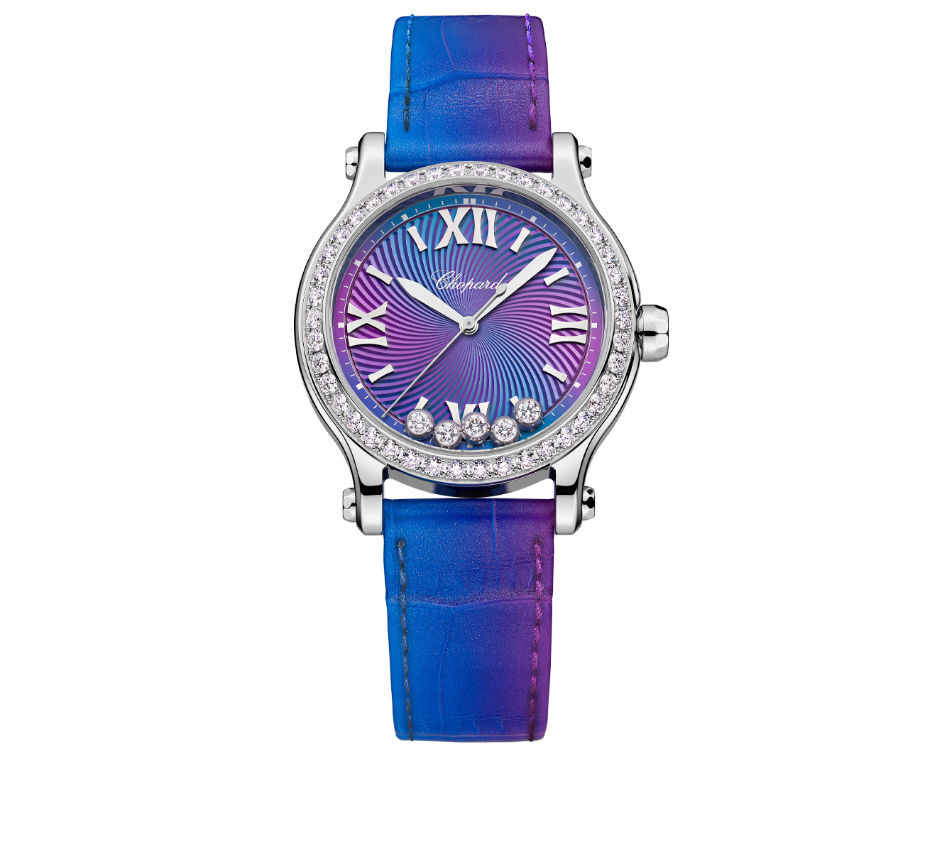 Часы Happy Sport Purple Night Chopard Happy Sport 278608-3006 - фото 1 – Mercury