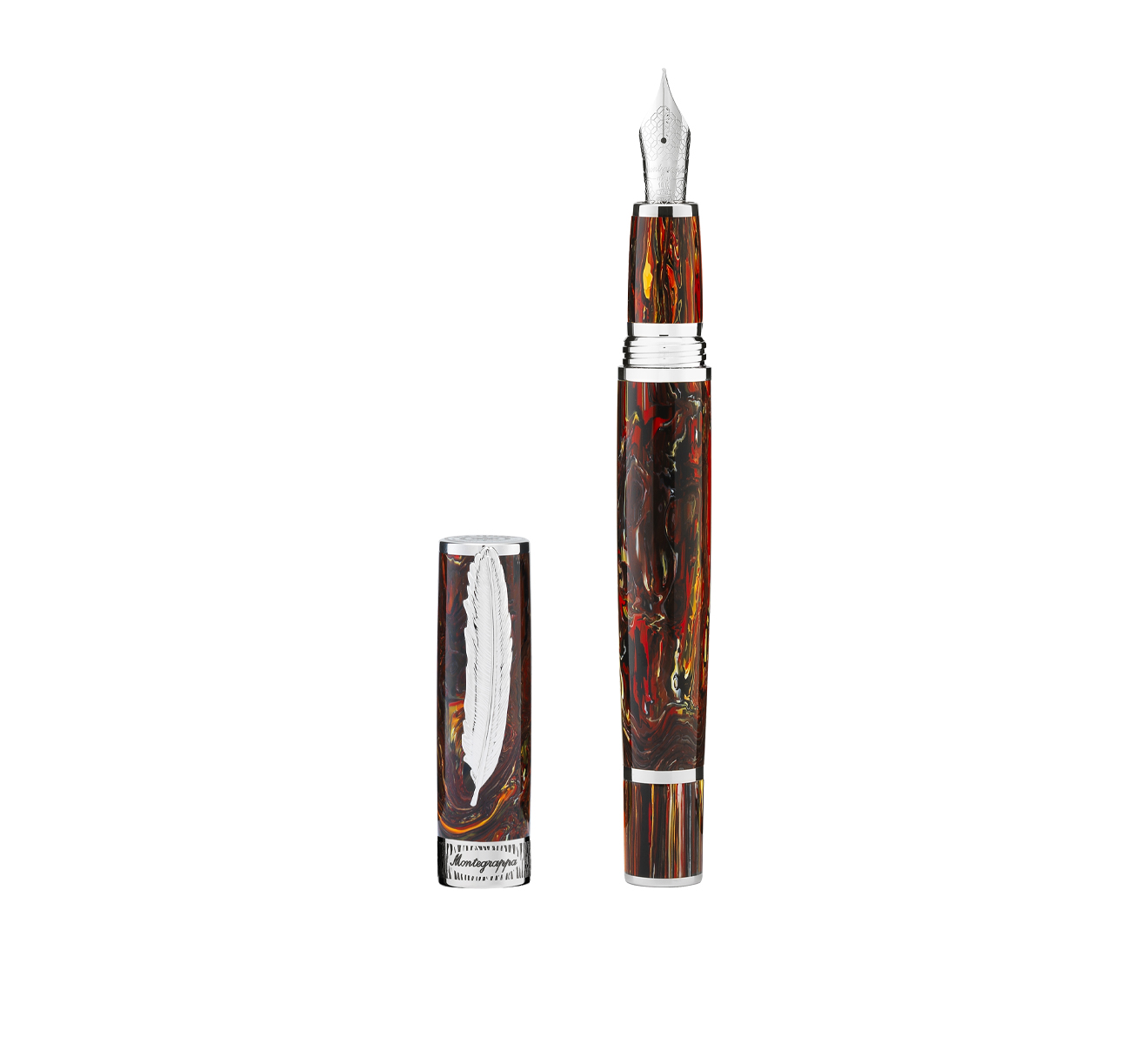 Перьевая ручка Savannah Sunset Montegrappa Wild Explorer ISWDR3SA - фото 1 – Mercury