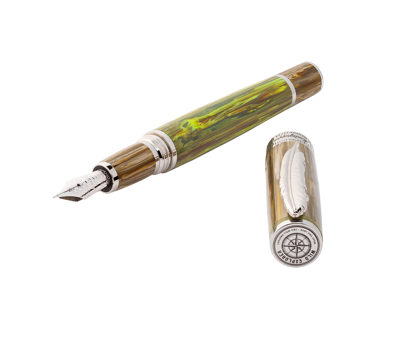 Перьевая ручка Baobab Montegrappa Wild Explorer ISWDR2BA - фото 3 – Mercury