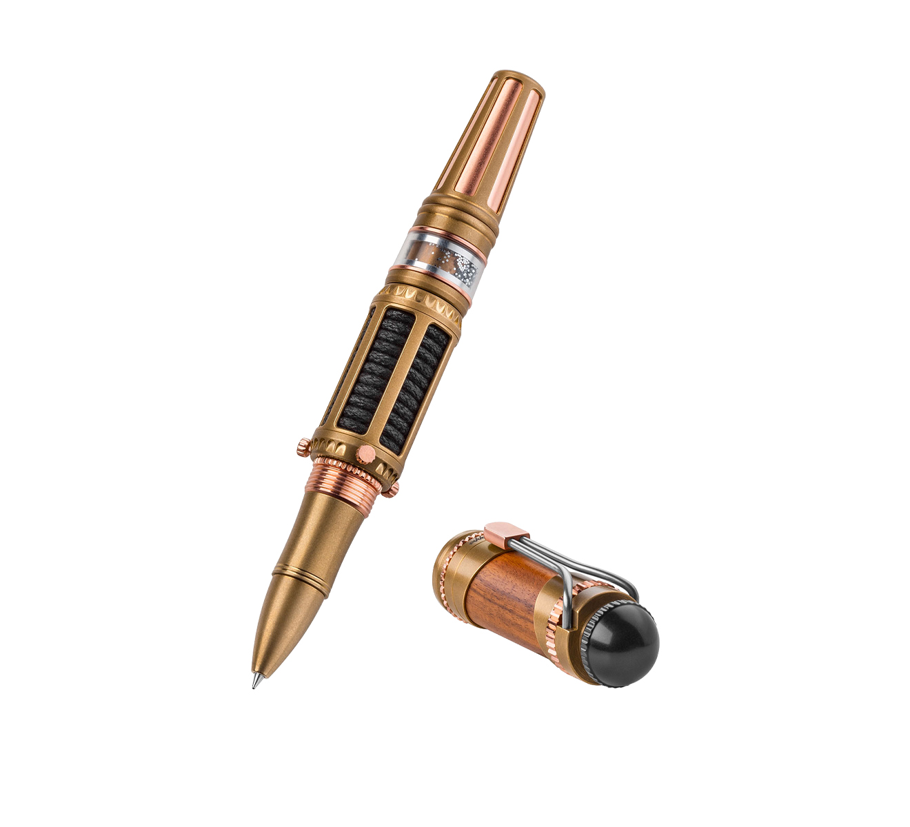 Ручка-роллер Montegrappa Marconi Model 150 ISGMNRBW - фото 3 – Mercury