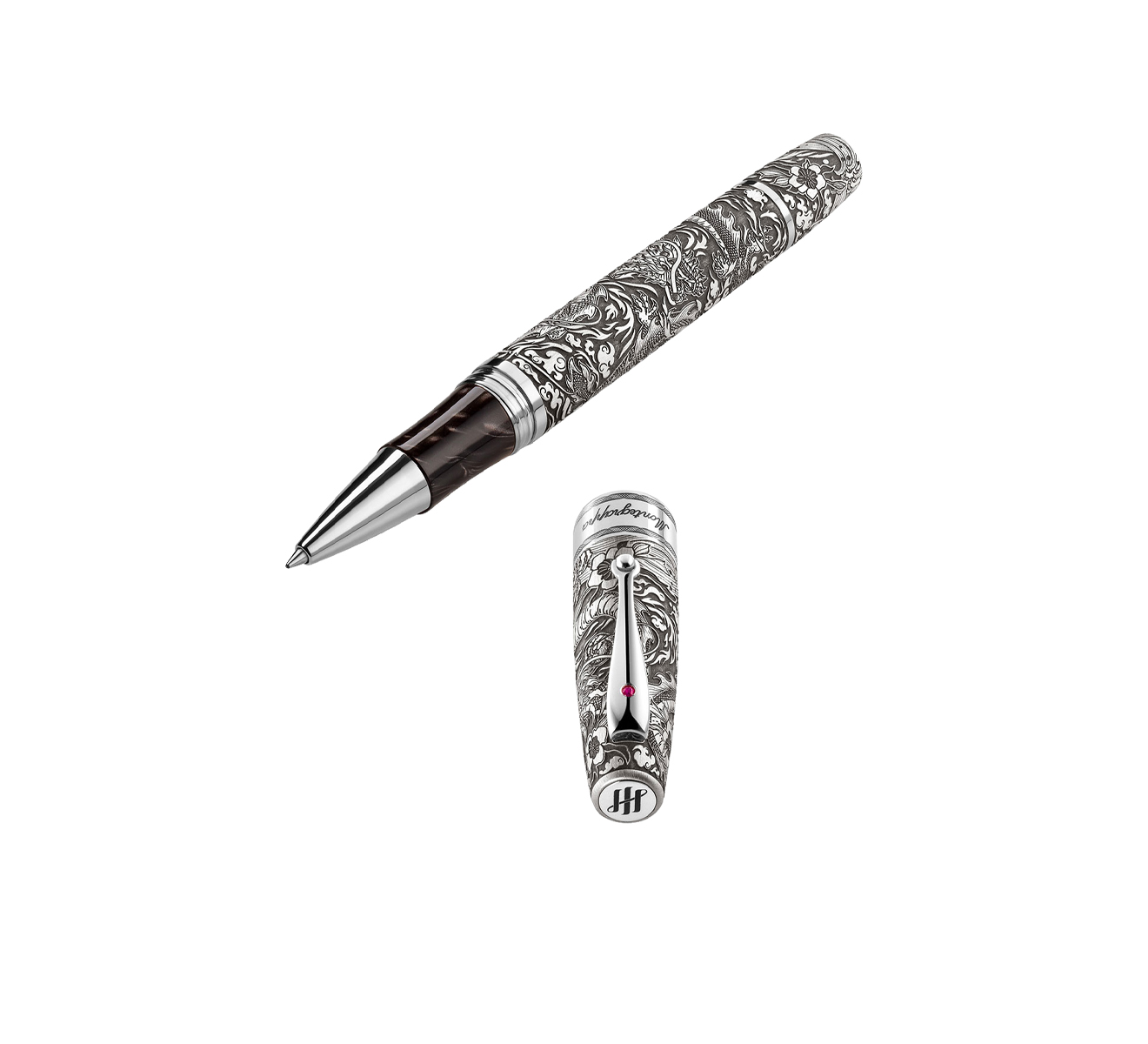 Ручка-роллер Montegrappa Imperial year of the Dragon ISYDNRSE - фото 4 – Mercury