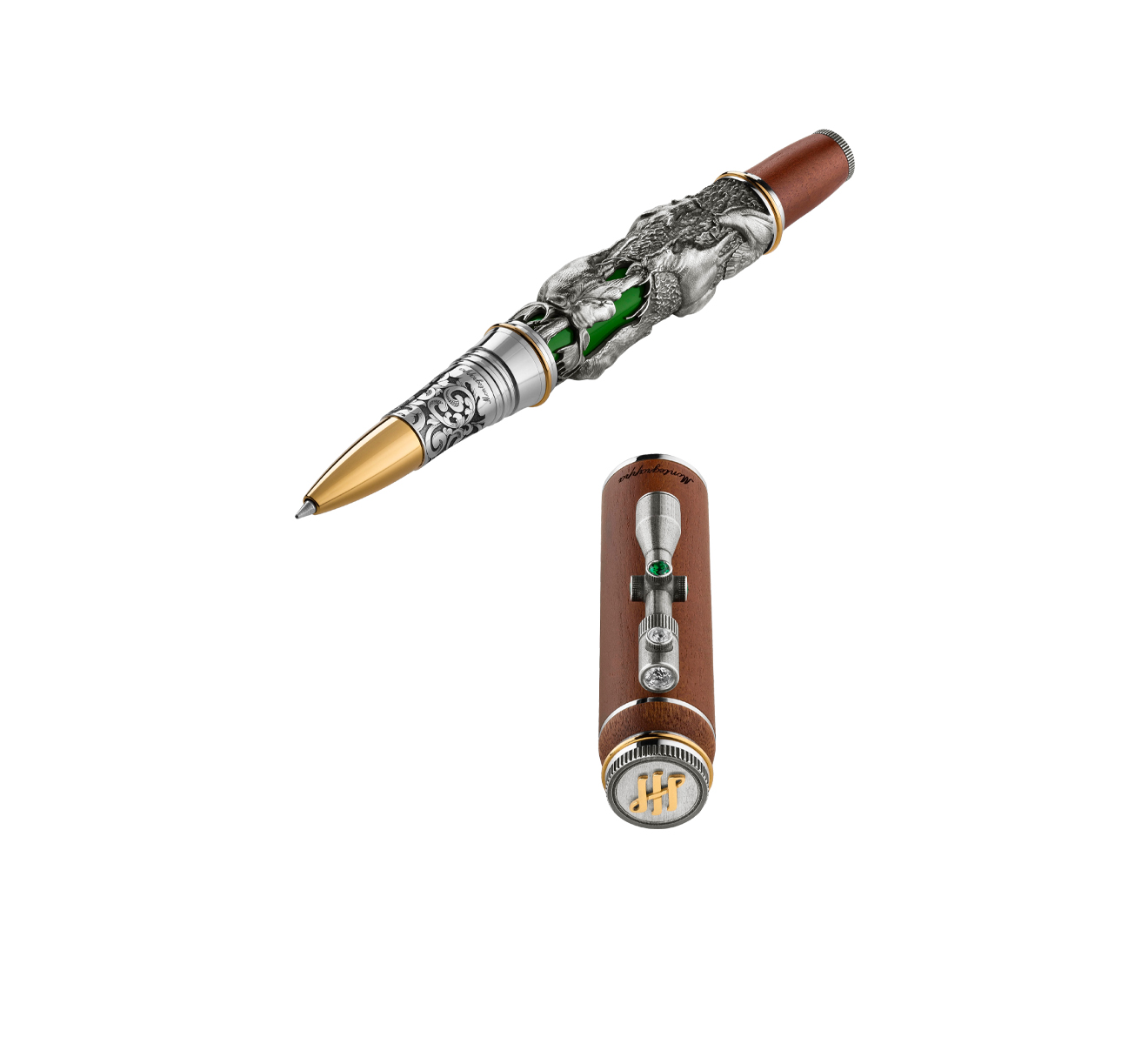 Ручка-роллер Montegrappa Wildlife ISWLNRSE - фото 3 – Mercury