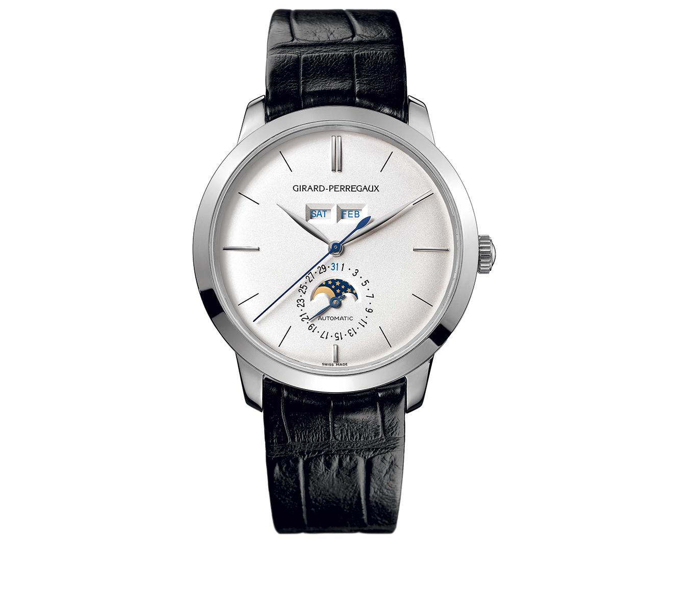 Full Calendar White Gold GIRARD PERREGAUX 1966 49535 53 152