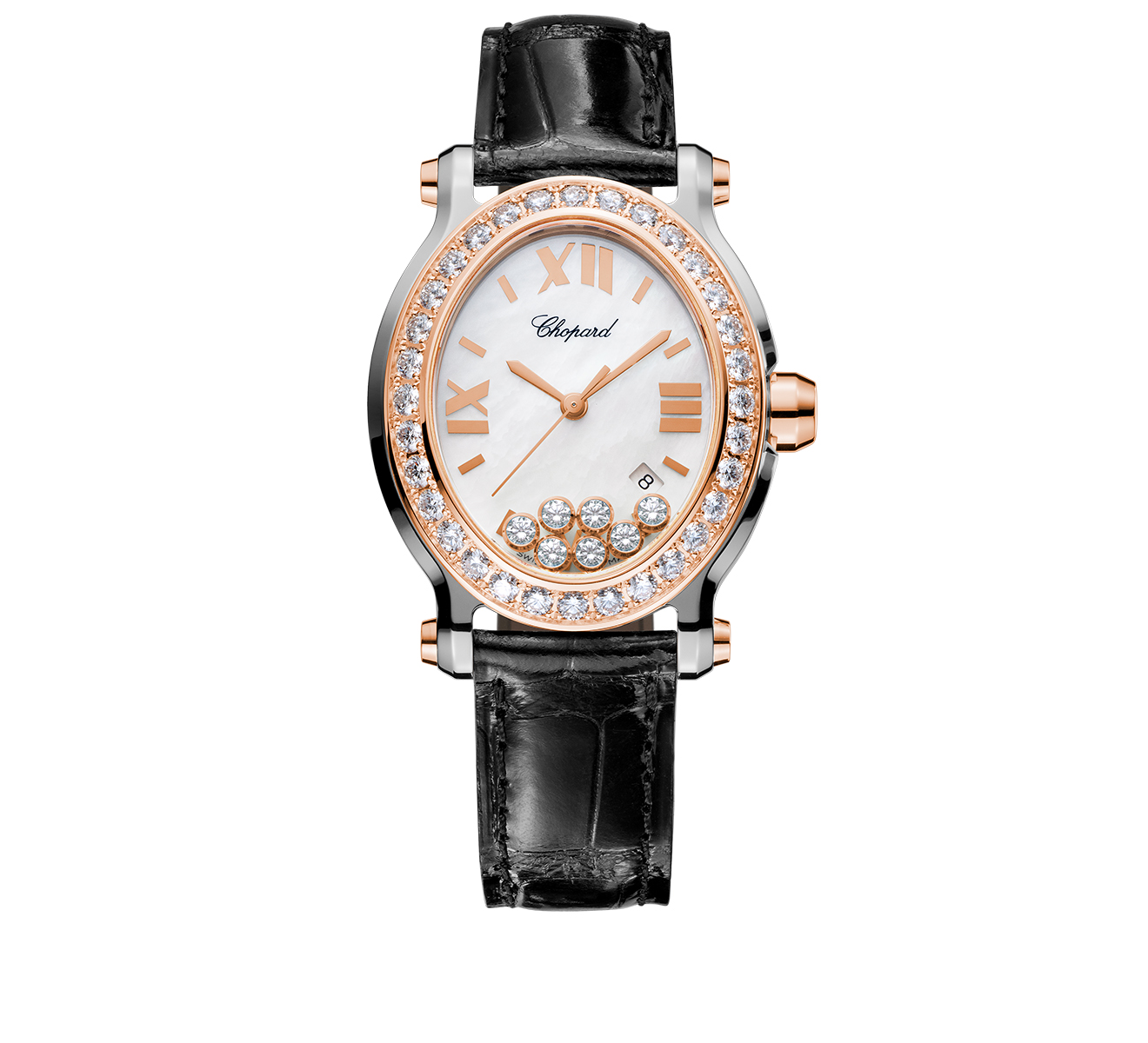 Chopard oval watch hotsell