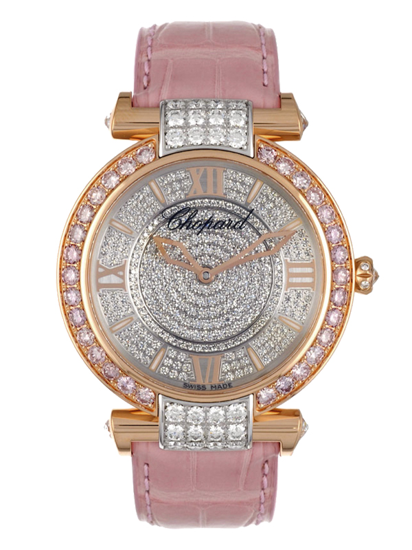 Rose Gold Pave Diamond Chopard Imperiale 384239 5001 40