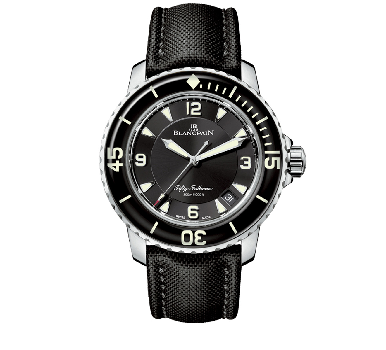 Automatique Blancpain Fifty Fathoms 5015 1130 52B 45