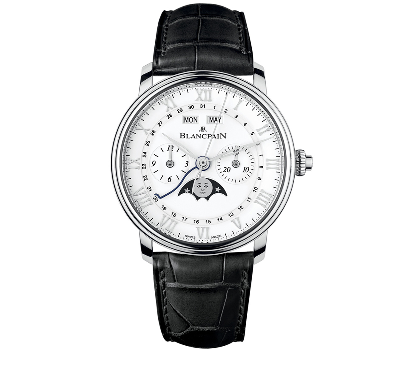 Chronographe Monopoussoir Blancpain Villeret 6685 1127 55B