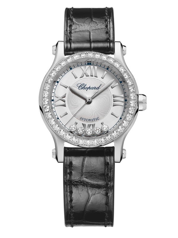 Happy Sport Steel Black Chopard Happy Diamonds 278590 3003