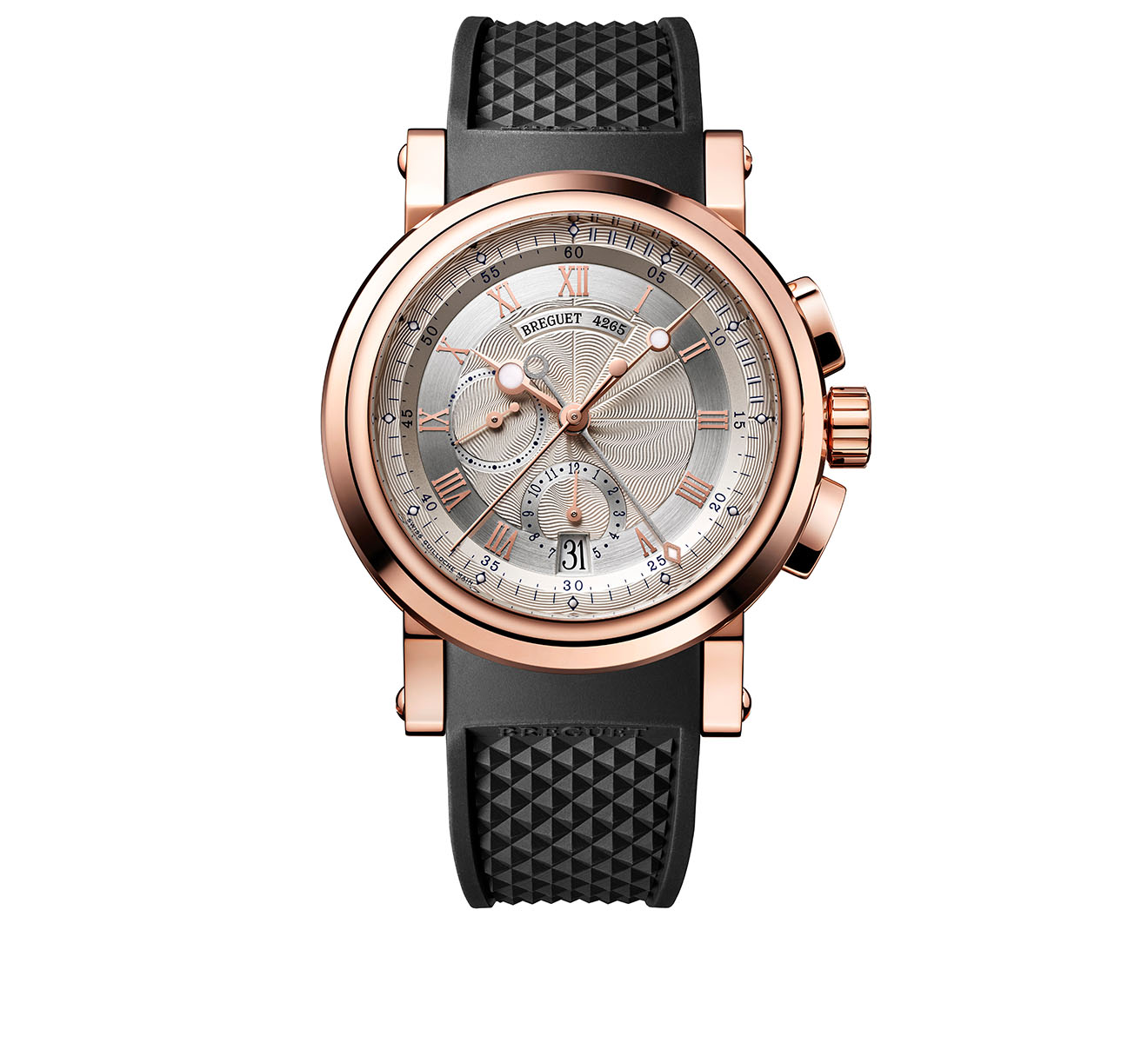 Marine Rose Gold Chronograph Breguet Marine 5827BR 12 5ZU 42