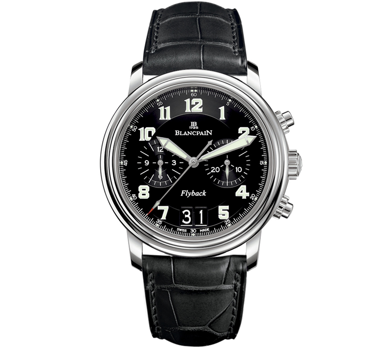 Chronographe Flyback Grande Date Blancpain Leman 2885F 1130