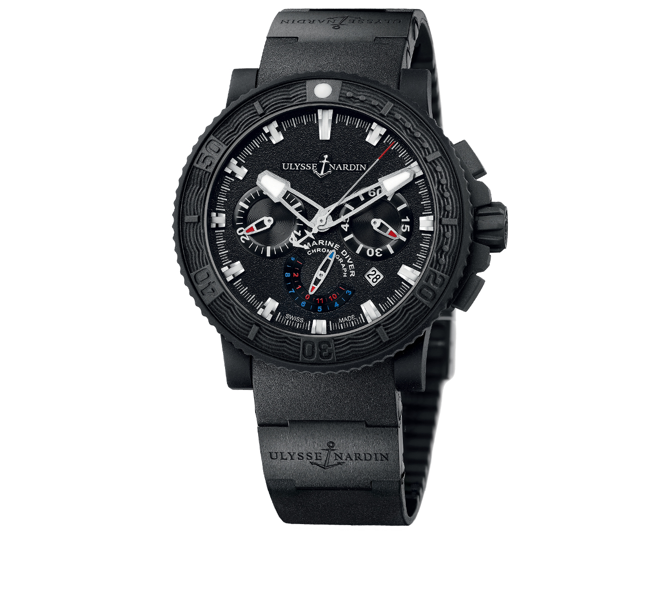 Black Sea Chronograph Ulysse Nardin Diver 353 92 3C 45 8