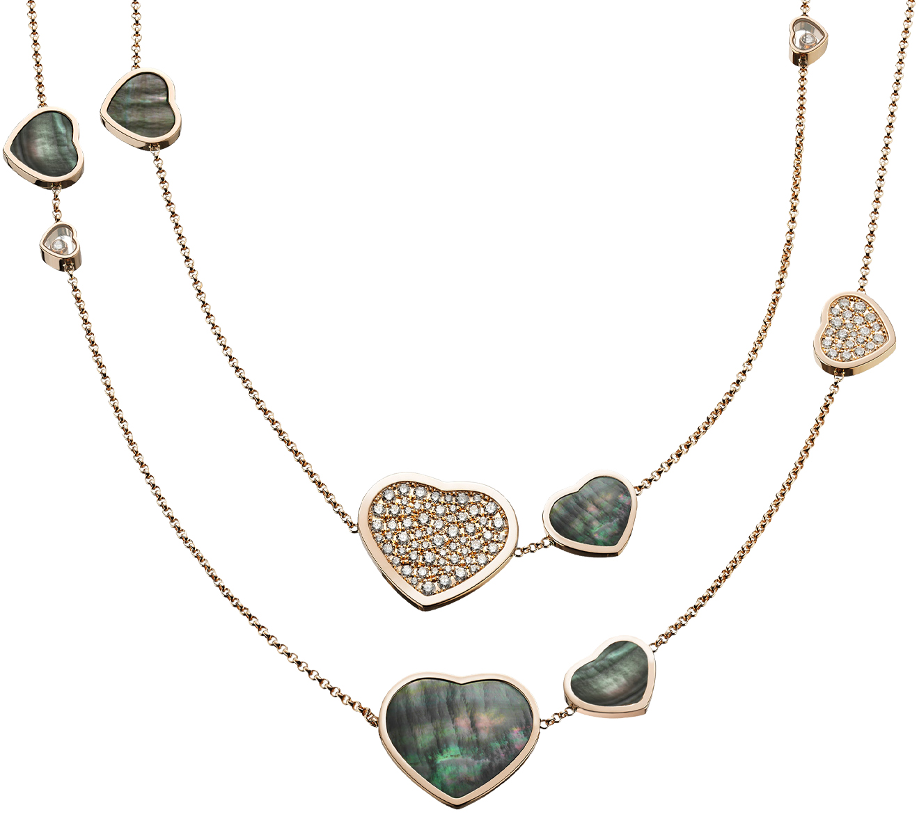 Chopard heart necklace best sale