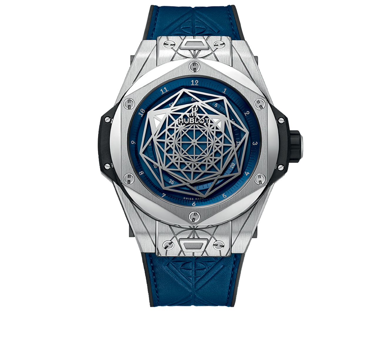 Часы Hublot Sang bleu