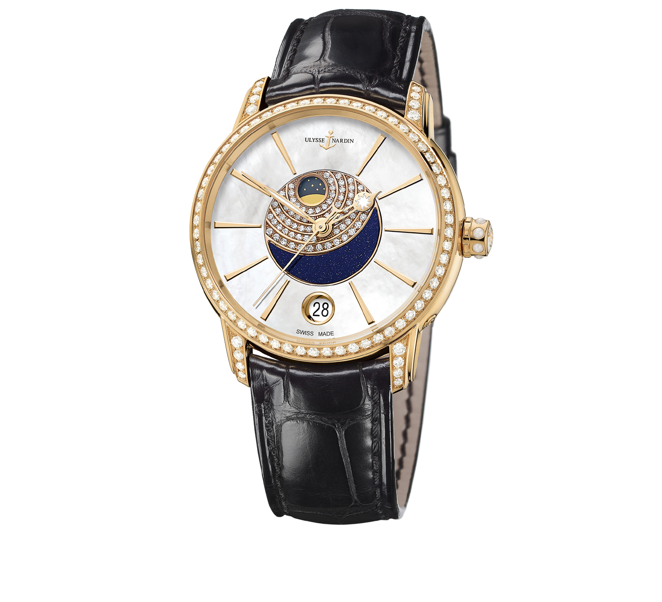 Classico Luna Lady Ulysse Nardin Classic 8296 123BC 2 91 AV