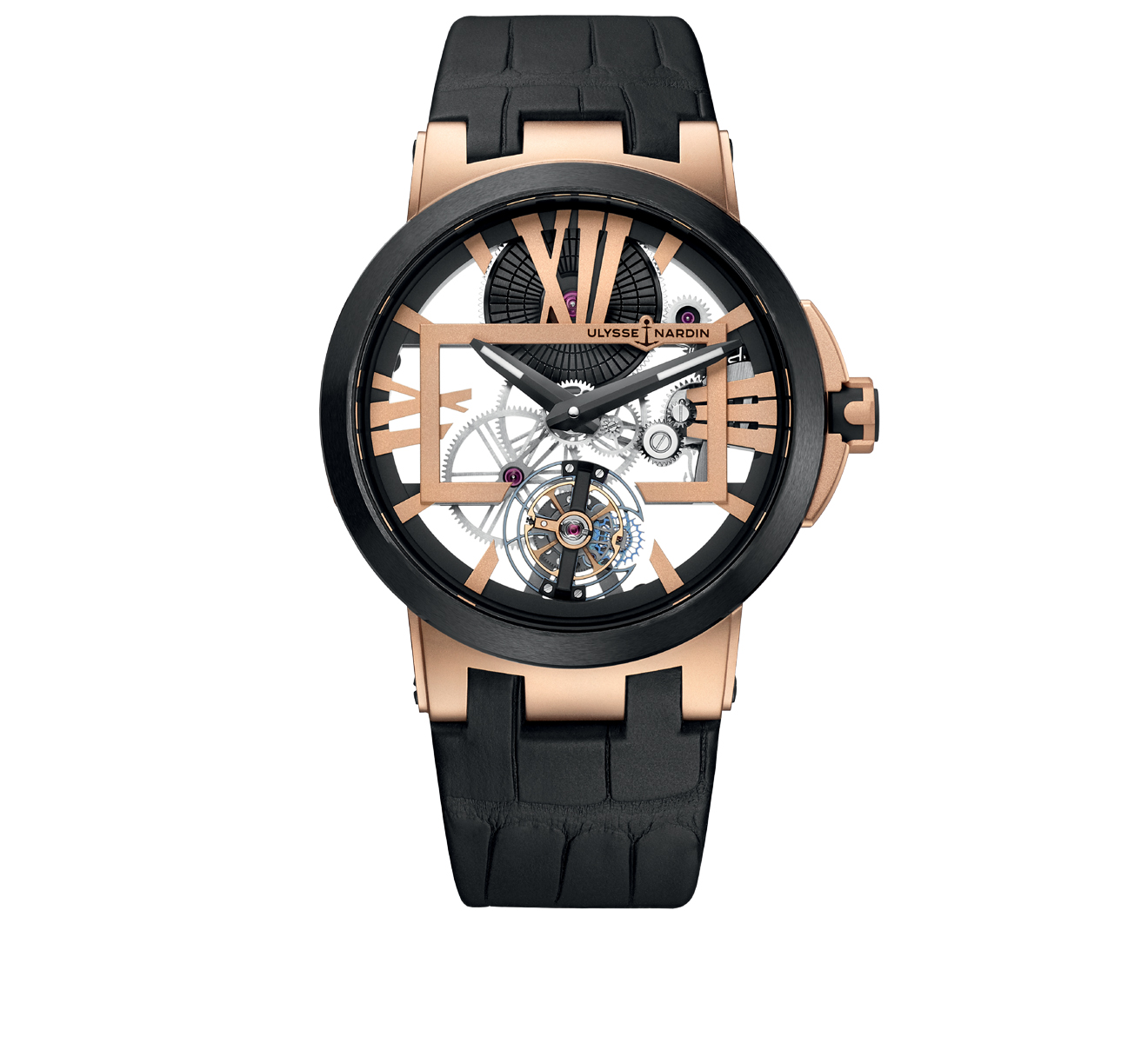 Skeleton Tourbillon Ulysse Nardin Executive 1712 139 43