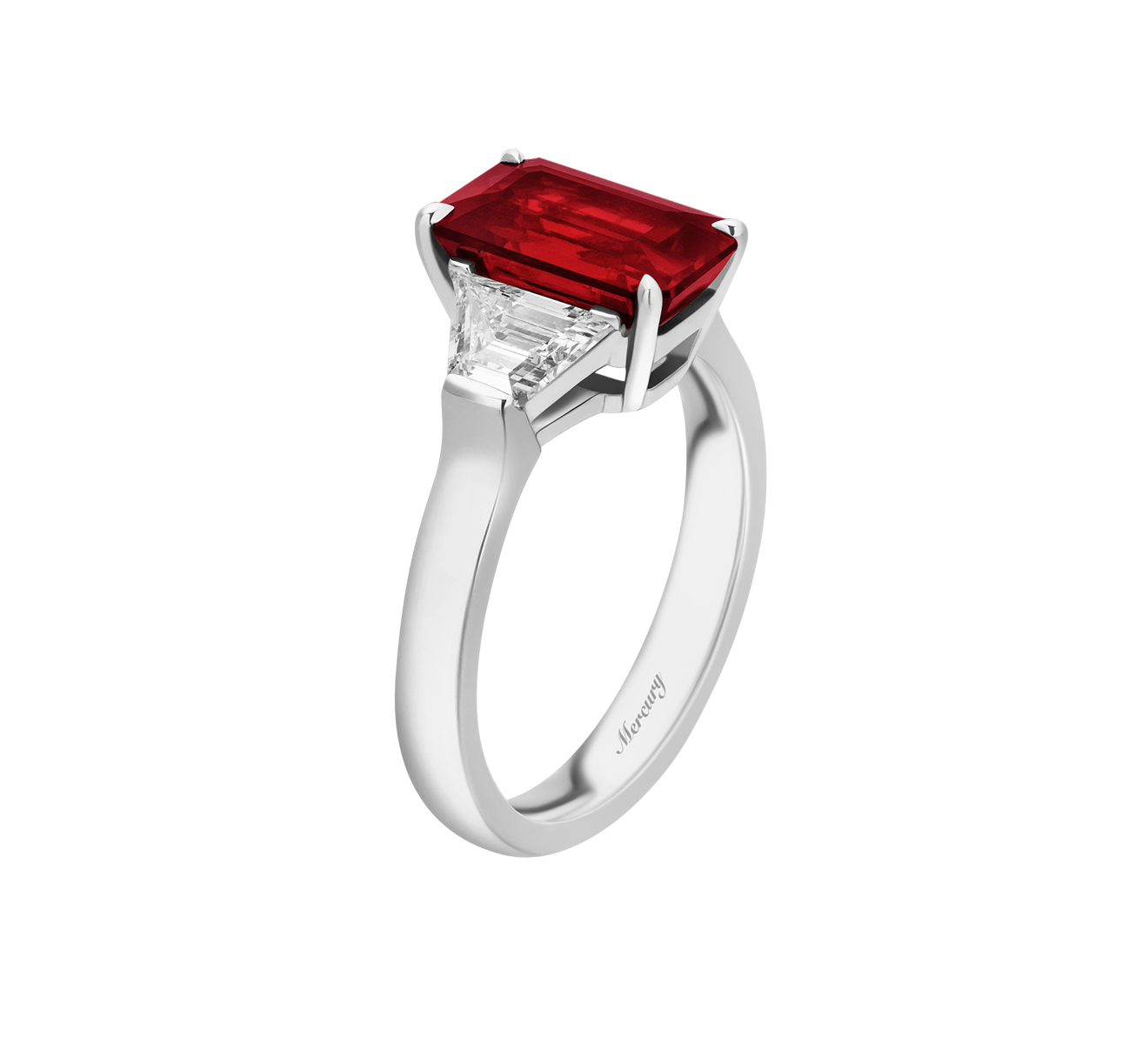 Женские кольца с рубином, купить на официальном сайте Бронницкий Ювелир
