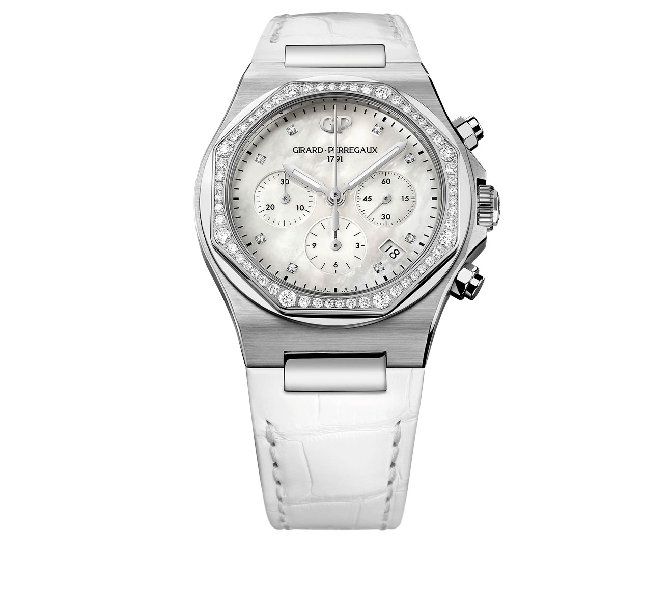 Chronograph Lady GIRARD PERREGAUX Laureato 81040D11A771 BB7B