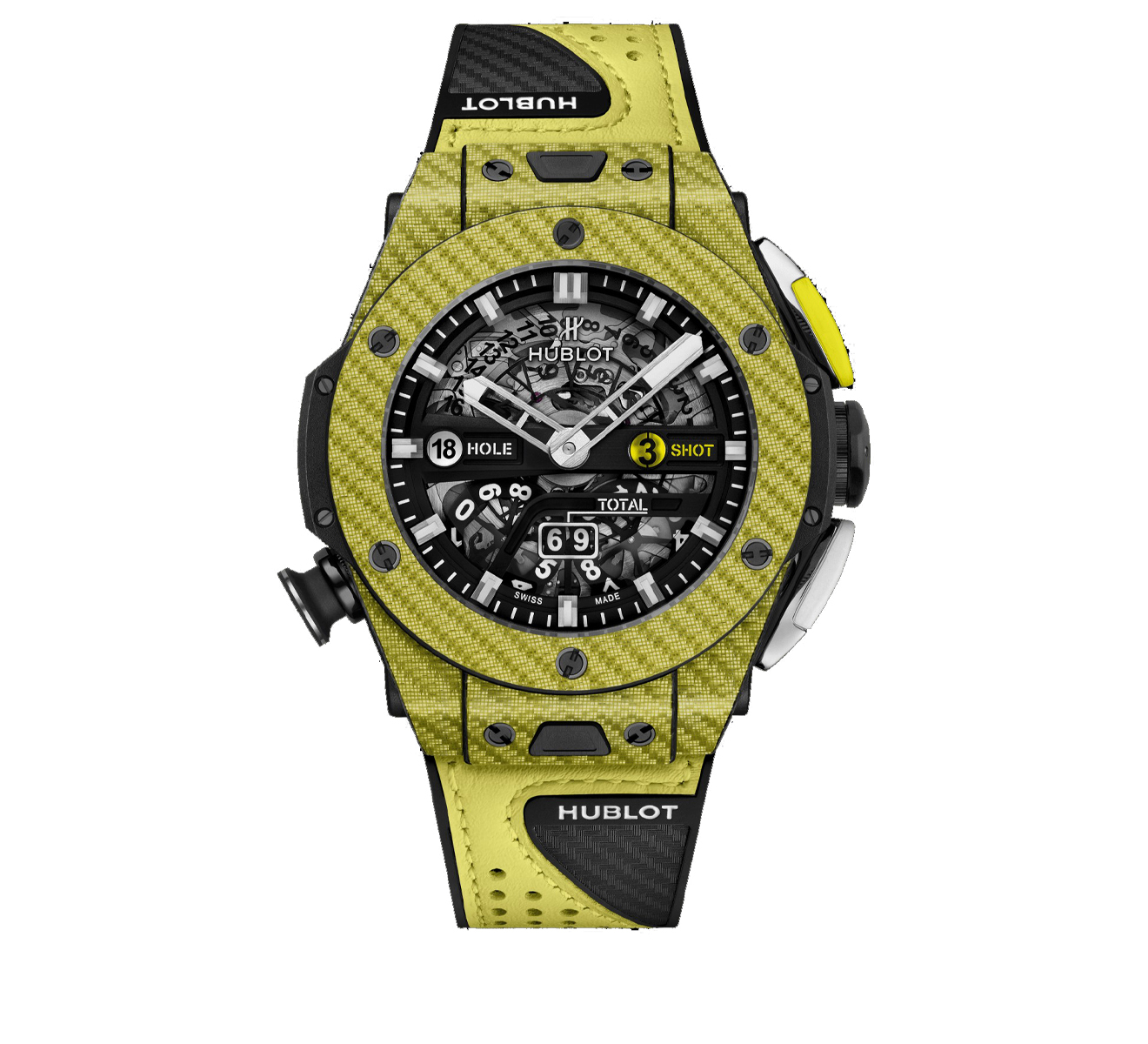 Yellow hublot sale