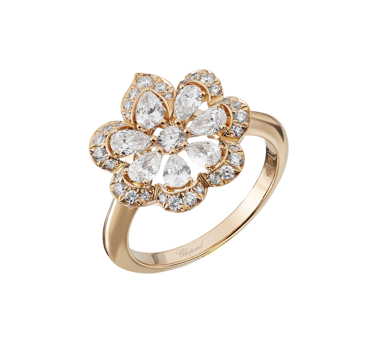 Chopard flower ring hotsell