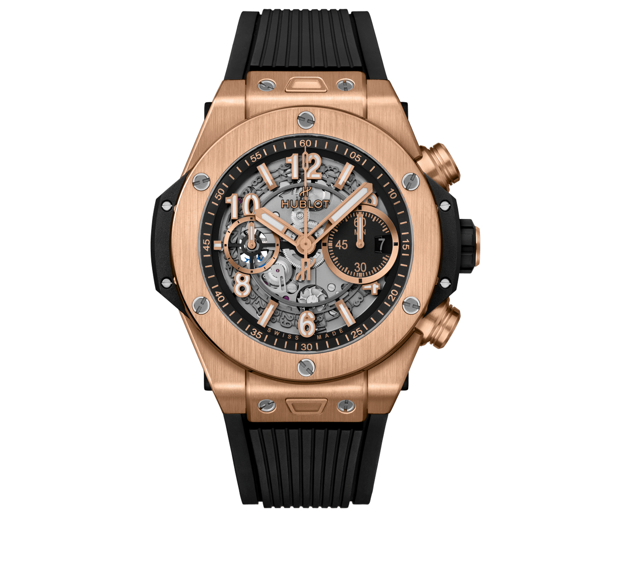 Hublot big Bang unico King Gold Pavé 42mm