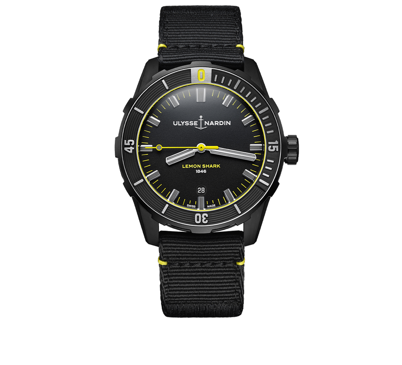 Diver Lemon Shark Ulysse Nardin Diver 8163 175LE 92