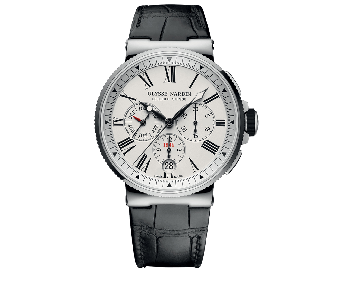 Marine Chronograph Annual Calendare Ulysse Nardin Marine 1533