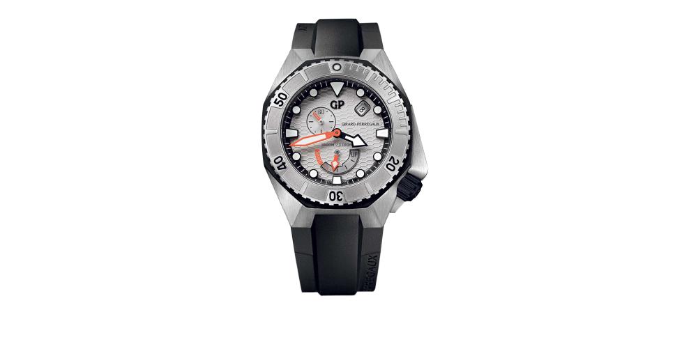 Steel Silver GIRARD PERREGAUX Sea Hawk 49960 11 131 FK6A 44