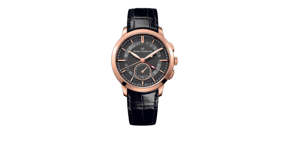 Dual Time Rose Gold Grey GIRARD PERREGAUX 1966 49544 52 231