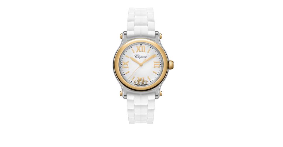 Happy Sport Steel Rose Gold White Chopard Happy Sport