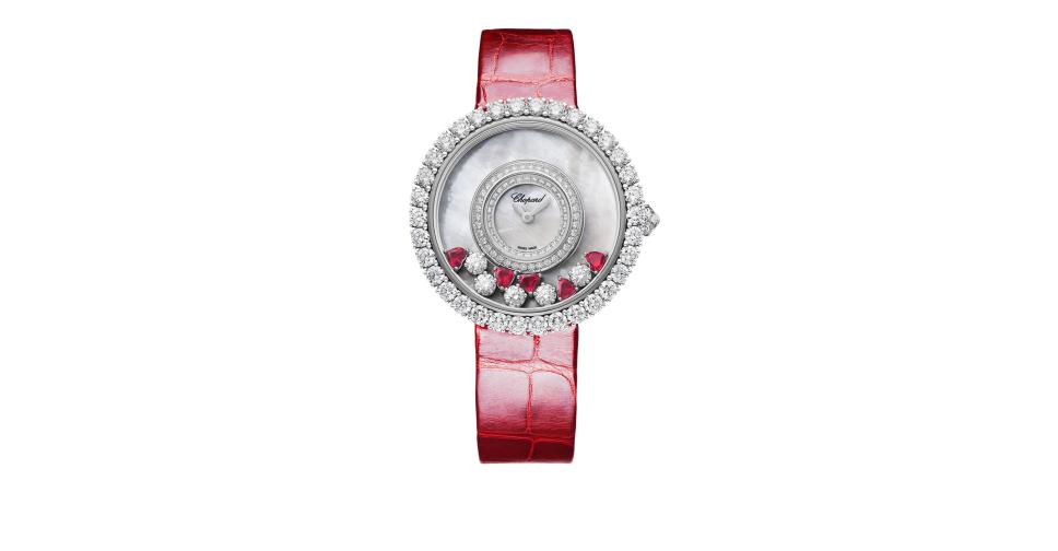 Happy Diamonds Icons Round Ruby Heart Chopard Happy