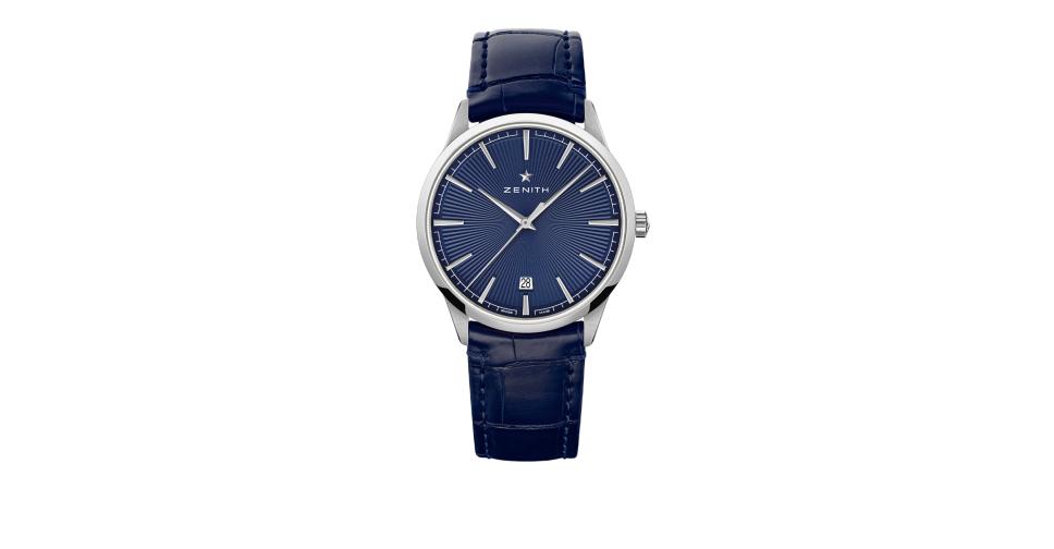 Обнови часы. Zenith Elite 37 mm. Зенит Элит Классик Блю. Blue Zenith.